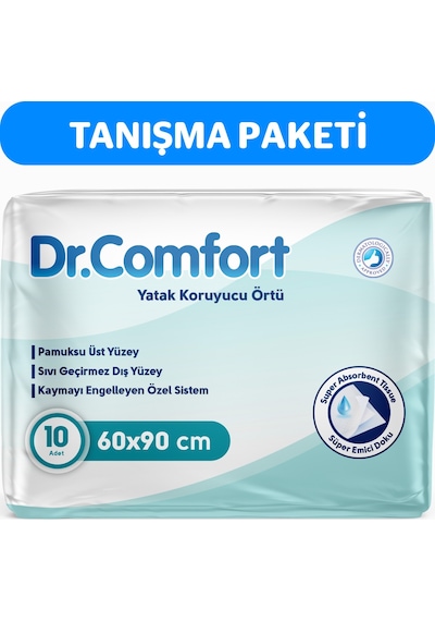 Dr Comfort 60 x 90 Yatak Koruyucu Örtü 10'lu