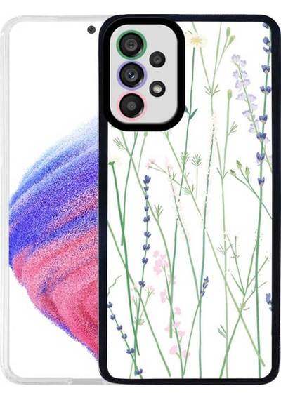 Galaxy A33 5g Kılıf Zore M-fit Desenli Kapak Flower No4