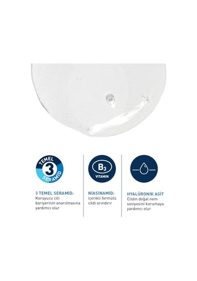 Cerave Normal Ve Yağlı Ciltler İçin Seramid İçerikli Köpüren Temizleyici Yüz Vücut 562 Ml