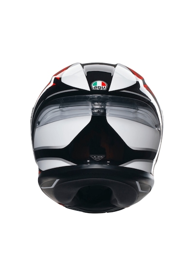 Agv K6 S Hyphen - Black / Red / Whıte Diğer