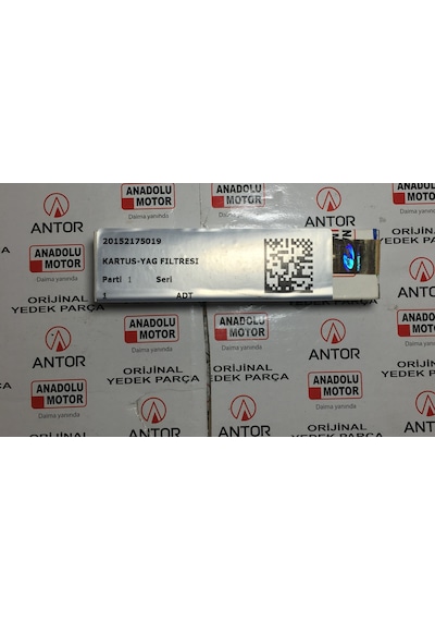ANTOR /lombardini 6ld360/400 7.5/8.5 Hp Yağ Filitre Kartuşu (YAĞ FİLTRESİ)