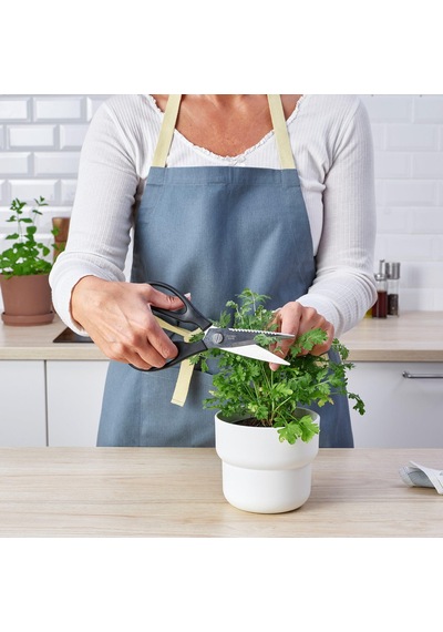 Ikea Svartfısk Makas Çelik Siyah 22 Cm 10562764