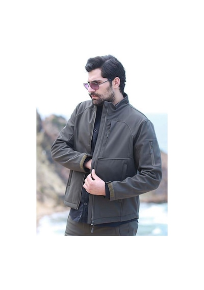 Fiyort FY81 Logan Softshell Mont Haki 3XLarge Çok Renkli