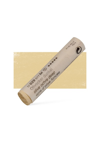 Schmincke : Artist Soft Pastel Boya : 029 M Olive Ochre Deep