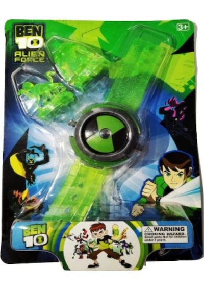Uzay Figürlü Sesli Işıklı Ben 10 Oyuncak Saat Benten Ben10 Saat