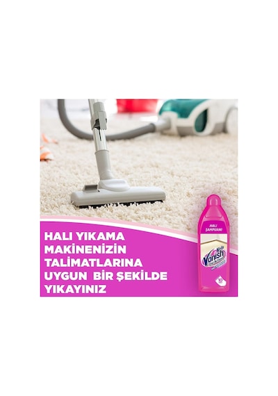 Halı Şampuanı Makinede 850 Ml X 2 2'li Set