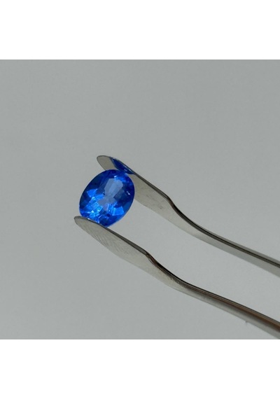Faset Kesim Doğal Mavi Safir Taşı 1,6 Karat S056