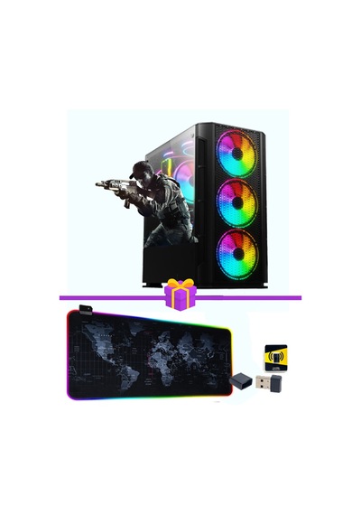 Ramtech Dust X60 i5-4570 16 GB SSD 256 GB HDD+500 GB SSD 8 GB RX580 Masaüstü Oyuncu Bilgisayarı