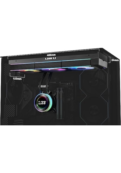 Lian Li Hydroshift Iı 360 Cl Rgb Sıvı Cpu Soğutucu - 360mm Siyah