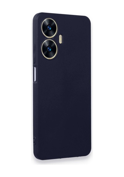Realme C55 Kılıf First Silikon - Lacivert Diğer