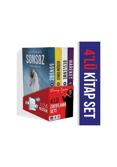 Deniz Egece - 4'lü Set (Son Söz,Değişim Süreci, Beslenme,Hareket)