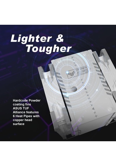 Mugen 6 Tuf Gamıng Edıtıon Beyaz, 120mm Wonder Tornado Fanlı Sessiz Hava Soğutucu, Intel Lga 1700 & Amd Am5/am4 Uyumlu Diğer Mugen 6 Tuf Gamıng Edıtıon Beyaz, 120mm Wonder Tornado Fanlı Sessiz Hava Soğutucu, Intel Lga 1700 & Amd Am5/am4 Uyumlu Diğer