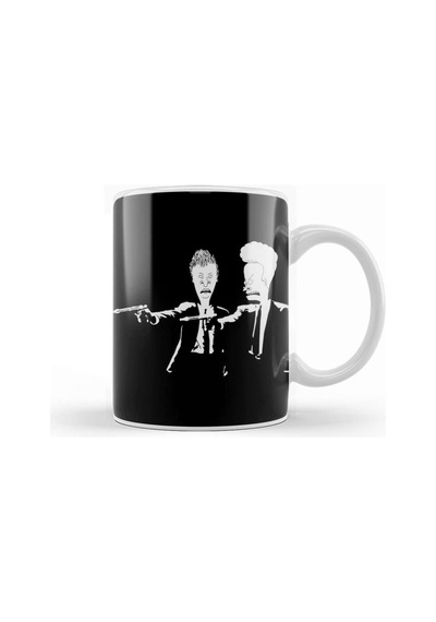 Beavis And Butthead Pulp Fiction Kupa Bardak Porselen Karışık