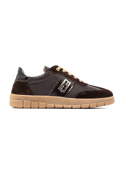 Sneaker Günlük Kadın Rc-26y-055-7122 John May Kahve Süet-kahve Fltr-kahv Yln Kahverengi