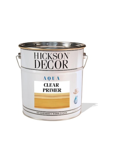 Hickson Decor Aqua Clear Primer Şeffaf Ahşap Astar 2.5 L