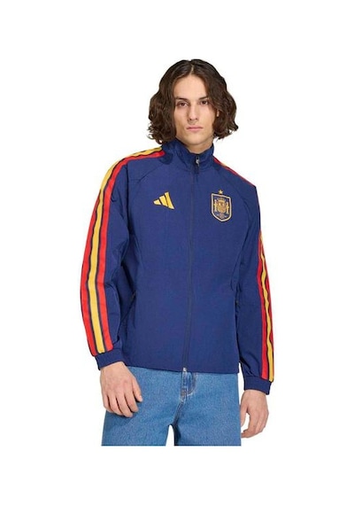 Adidas İspanya Home Anthem Erkek Lacivert Dik Yaka Ceket