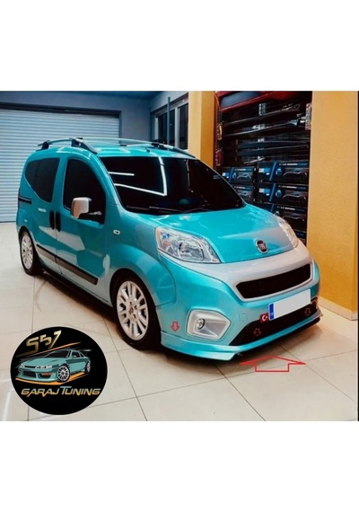 Fiat Fiorino Makyajlı Kasa Ön Tampon Eki Fiberglass Boyasız