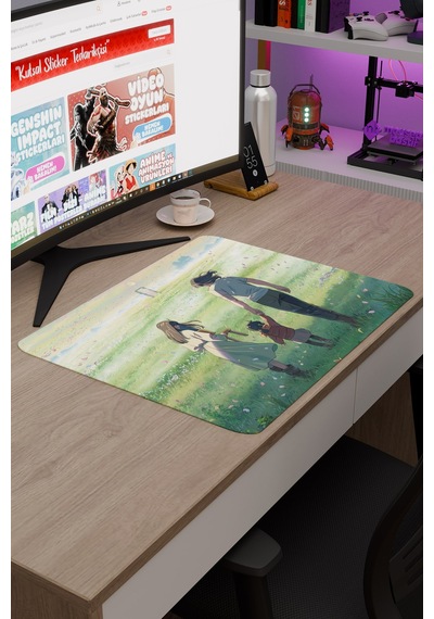 Suzume Anime V2 - 48x40 Xl Gaming Kauçuk Kaymaz Taban Mouse Pad Fare Altlığı