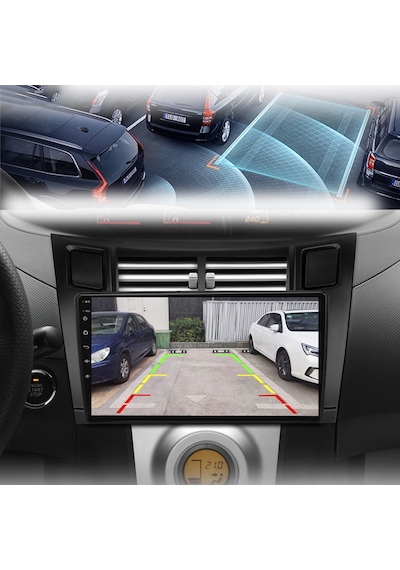 Toyota Yaris 2005-2012 Android Multimedya 9 İnc Hd Ips 2/32GB