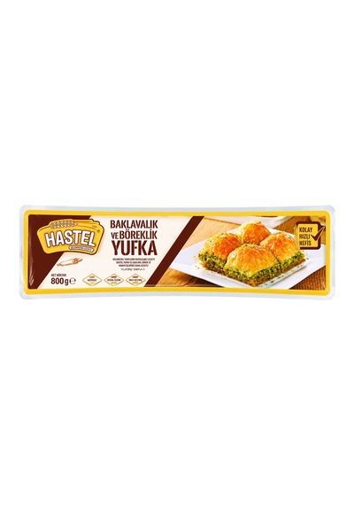Hastel Baklavalık Yufka 800 Gr. X 8 Adet