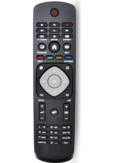Philips 49Pfs4131/12 Uyumlu Led Tv Kumandası Rm-L1225