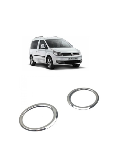 Volkswagen Caddy Krom Sis Farı Çerçevesi 2010-2014 P. Çelik N11.4635