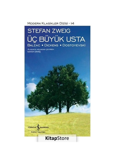 Üç Büyük Usta: Balzac - Dickens - Dostoyevski - Stefan Zweig - Ciltli
