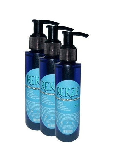 Rekze Erkeklere Özel Masaj Natural Personal Lubricant Doğal 125ml 3 Adet
