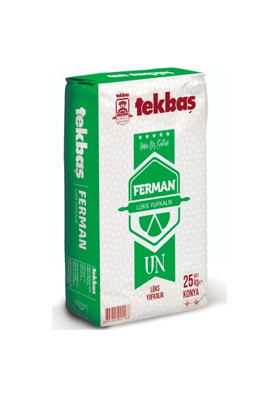 Tekbaş Un Pizza ve Yufka Unu 25 KG