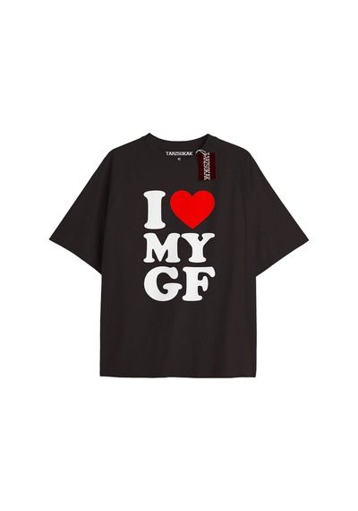 I Love My Crazy Hot Gırflfrıend Siyah