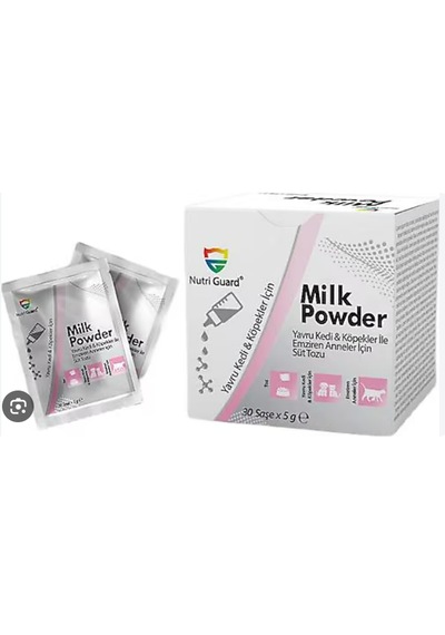 Milk Powder 30 Adet Saşe 30x5 Gr Yavru Kedi Ve Köpek İçin Anne Sütü Muadili Süt Tozu