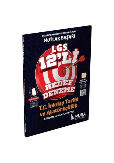Muba Yayınları 8. Sınıf 12'li İnkilap Tarihi Hedef Deneme