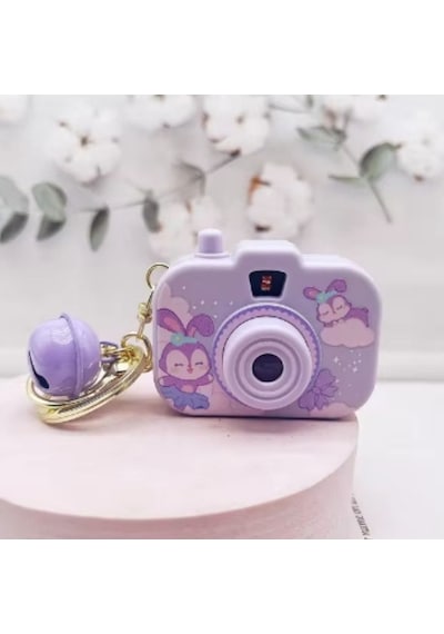 Projeksiyonlu Fotoğraf Makinesi-projektörlü Anahtarlık-çanta Süsü