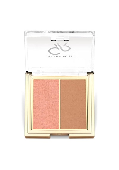 Golden Rose Iconic Blush Duo No: 01 Rose Nude - İkili Mat Ve Saten Allık Sku: Smg8690010440624