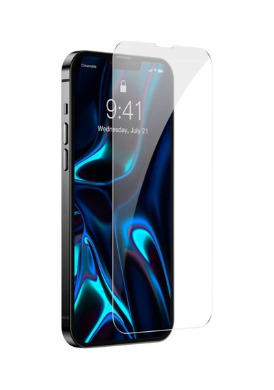 Baseus Apple Uyumlu   iPhone 13 Mini 0.3Mm Tempered Full Cam Ekran Koruyucu Şeffaf