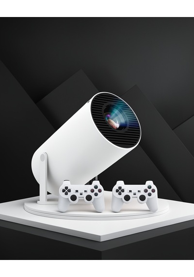 Taşınabilir Sinema Projektörü Çift Kollu 4k
