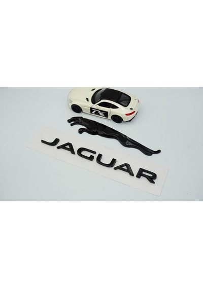 Dk Tuning Jaguar Panter Siyah Abs Bagaj Yazı Logo Oem Ürün