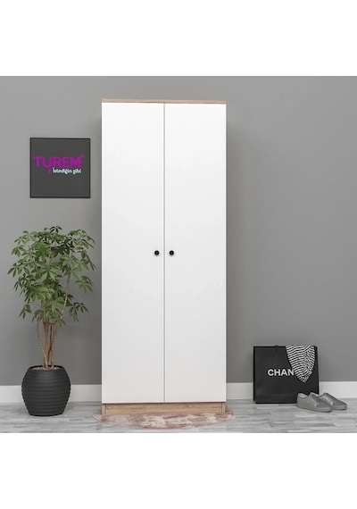 Özel Yapım 2 Kapılı Gardrop Mdf Siyah Özel Yapım 2 Kapılı Gardrop Mdf Siyah