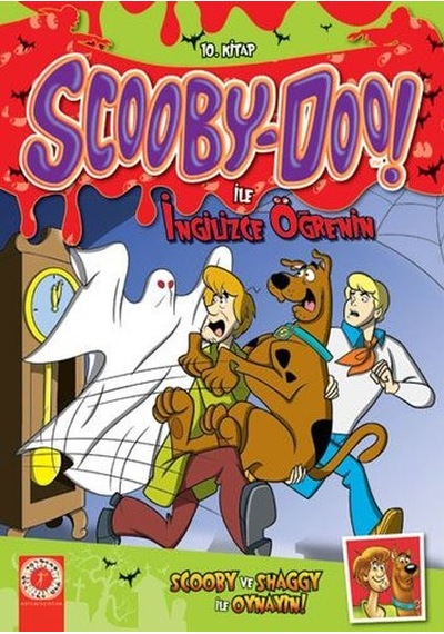 Scooby-Doo! İle İngilizce Öğrenin 10.Kitap - Scooby ve Shaggy ile Oynayın- Artemis Çocuk