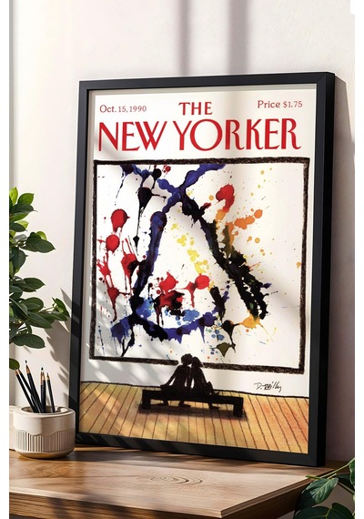 The New Yorker Çerçeveli Tablo October 15 1990