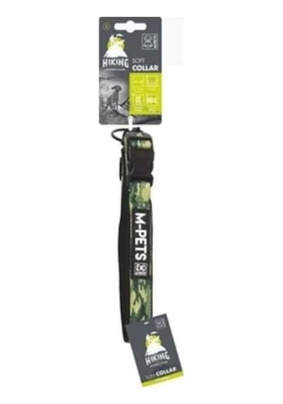 M-pets Hiking Soft Boyun Tasması Kamuflaj S Çok Renkli