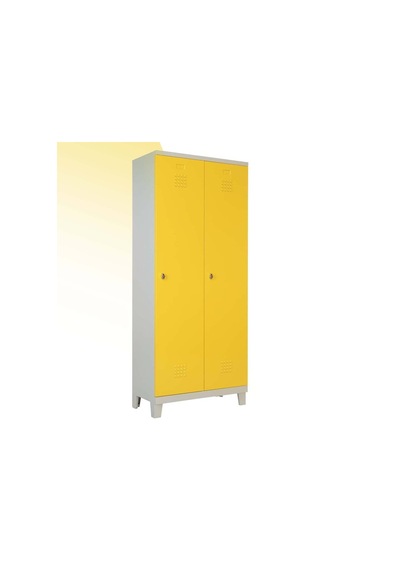 Jessan Ofis Standart 2'Li Soyunma Dolabı Sarı Kapaklı