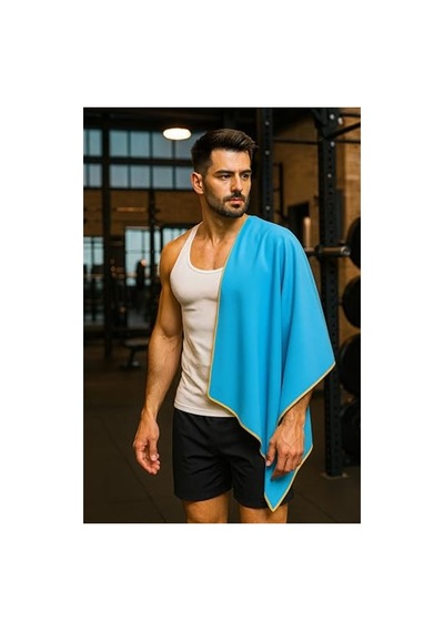 Mikrofiber Plaj Havlusu, Yumuşak Dokulu Ve Hızla Kuruyan Deniz Havlusu Açık Bej