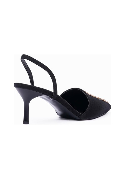 Kadın Saten Stiletto Sivri Burun Gold Detaylı Arkası Açık Abiye Topuklu Ayakkabı Marina Siyah Siyah Kadın Saten Stiletto Sivri Burun Gold Detaylı Arkası Açık Abiye Topuklu Ayakkabı Marina Siyah Siyah