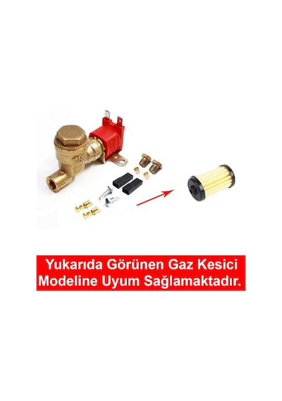 Atiker Gaz Kesici Filtre Eski Tip 10 Adet/gaz Kesici İç Filtresi
