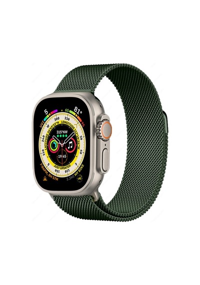 Apple Uyumlu  Watch  7 8 41 MM  Kordon Milano Loop Metal Kordon
