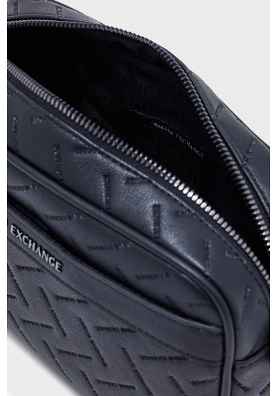 Armani Exchange Logolu Çıkarılabilir Bilek Askılı Çanta Erkek Çanta Xm002600 Af22652 Ub100 Lacivert
