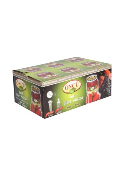 1650gr Tatlı Biber Salçası 6lı Koli