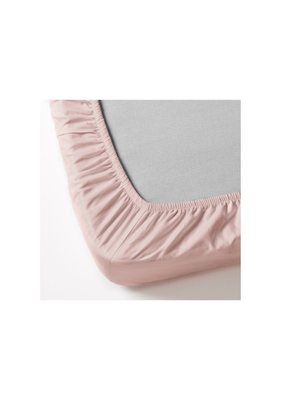Ikea Dvala Tek Kişilik Çarşaf 90 X 200 Cm Pembe