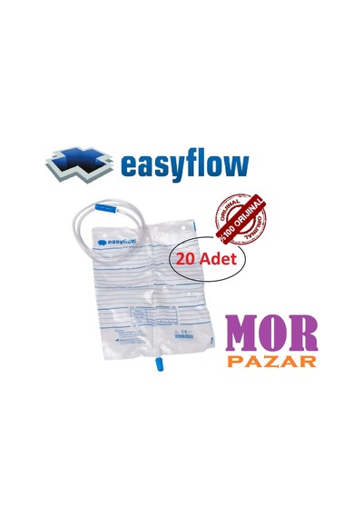 Musluklu Steril Idrar Torbası 2000 Ml 20'li Paket